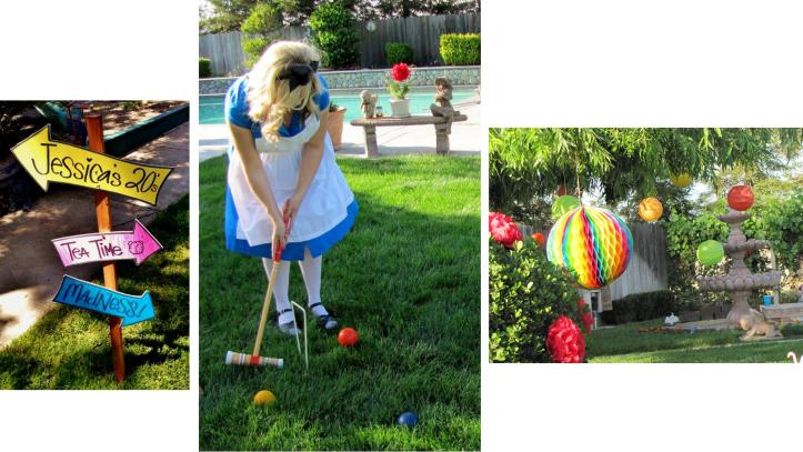 Mad Hatter Tea Party Yard Decor