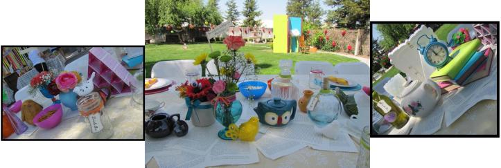 Try and make it look really full of clutter with knick knacks!