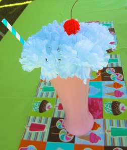 milkshake flower from qute hoots