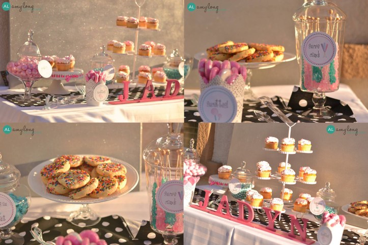 Parisian tea party desserts