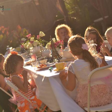 Parisian tea party
