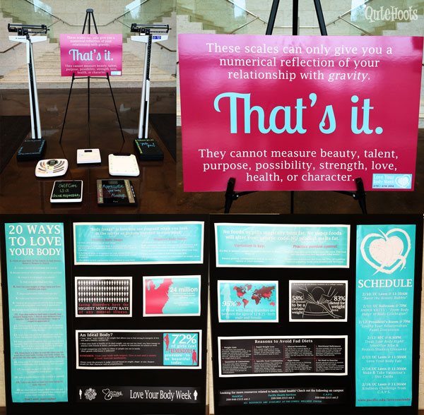 Love Your Body Display