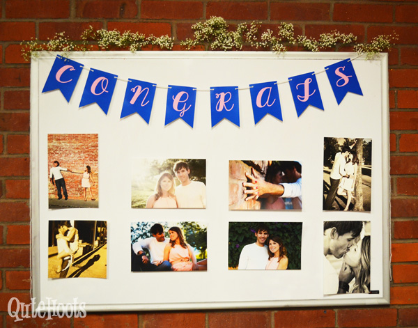 white board decoration