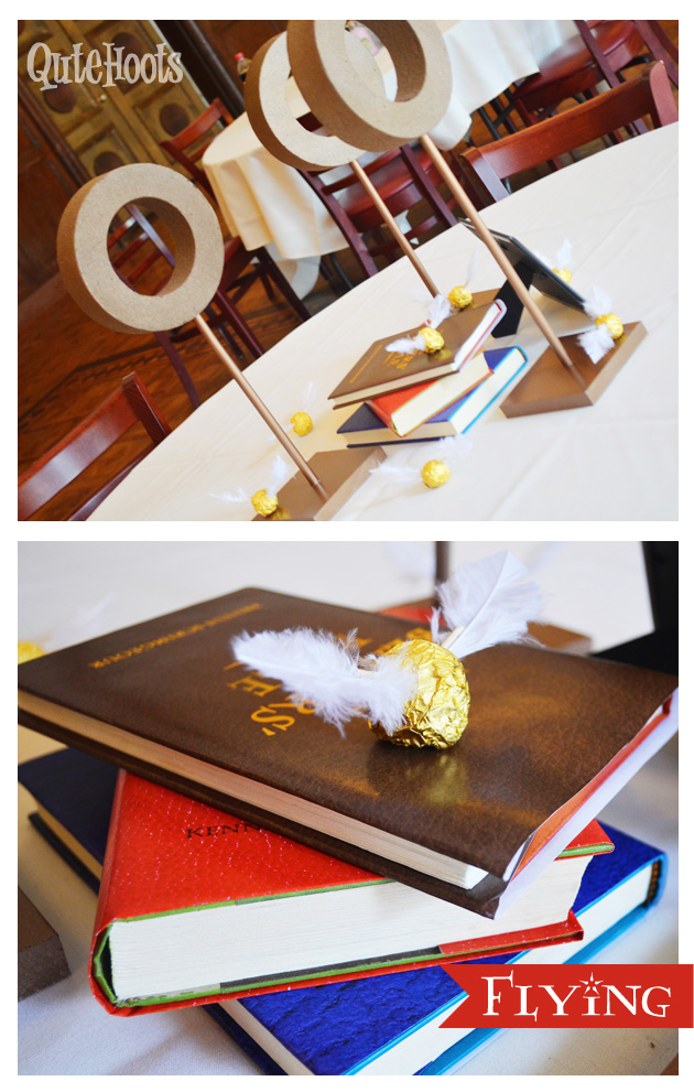 harry potter flying table