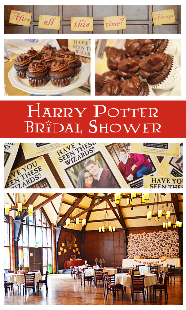 harry potter bridal shower