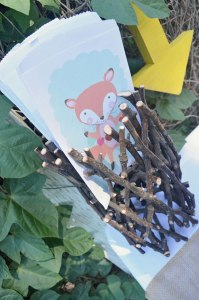 woodland tribal desserts goodie bags