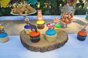 woodland tribal desserts cupcakes
