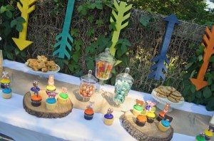 woodland tribal desserts